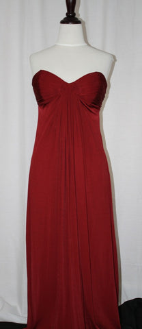 Burgundy Jersey Maxi